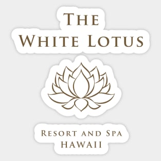 The White Lotus Series Hawaii Sticker